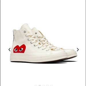 CONVERSE X COMME DES GARCONS PLAY ALL STAR CHUCK '70 HIGH TOP